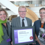 Photo af Hilde, Karsten Suhr (Lynby Private Skole) og Annette